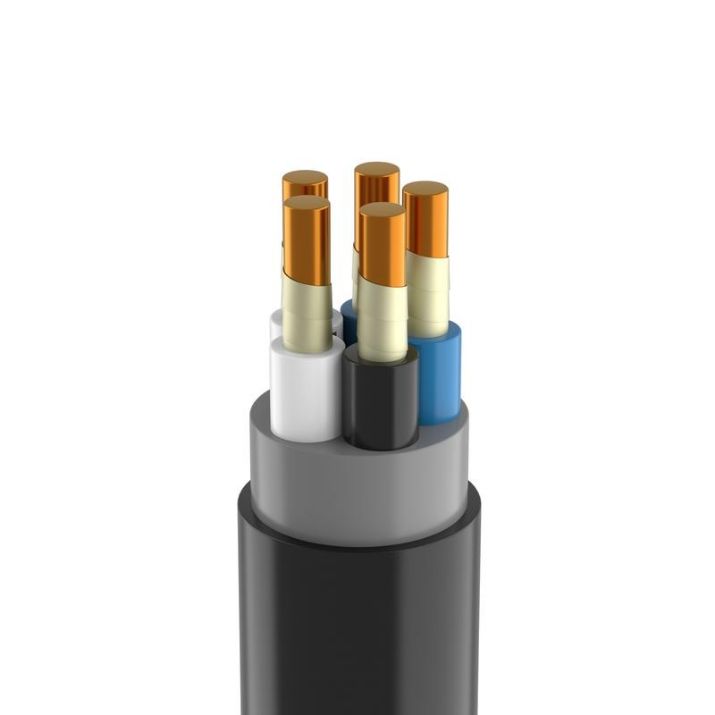 Изображение Кабель ВВГнг(А)-FRLS 5х16 ок (N PE) 0.66кВ (м) Кабэкс ТХМ00373483