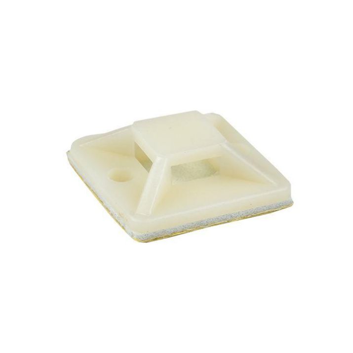 Изображение Площадка самоклеящаяся 20х20мм бел. (уп.100шт) EKF plc-20x20