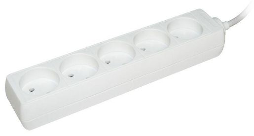 Изображение Удлинитель 5х3м без заземл. 10А IP20 У5 2P 250В ПВС 2х0.75 IEK WYP10-06-05-03-N