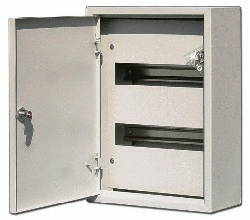 Изображение Корпус навесной ЩРН-24 400х300х120 24мод. IP31 метал. DEKraft 30203DEK
