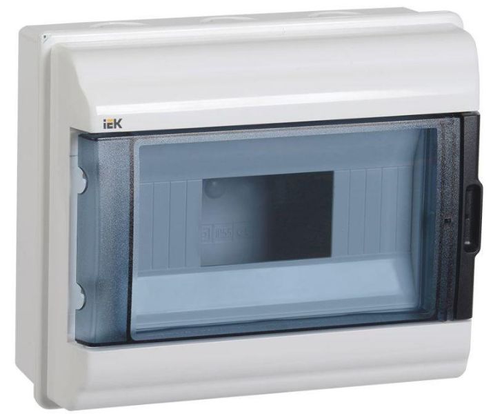 Изображение Корпус ОП КМПн-9 Krepta 5 IP55 пластик. IEK MKP72-N3-09-55