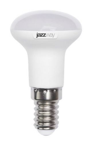 Изображение Лампа светодиодная PLED-SP 5Вт R39 5000К холод. бел. E14 400лм 230В JazzWay 1033598