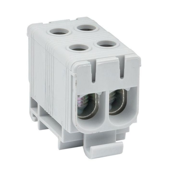 Изображение Клемма силовая вводная двойная КСВ 16-50кв.мм сер. EKF plc-kvs2-16-50-grey