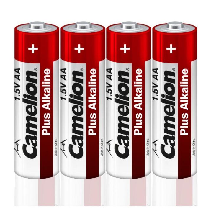 Изображение Элемент питания алкалиновый AA/LR6 1.5В Plus Alkaline LR6-SP4 (уп.4шт) Camelion 12554