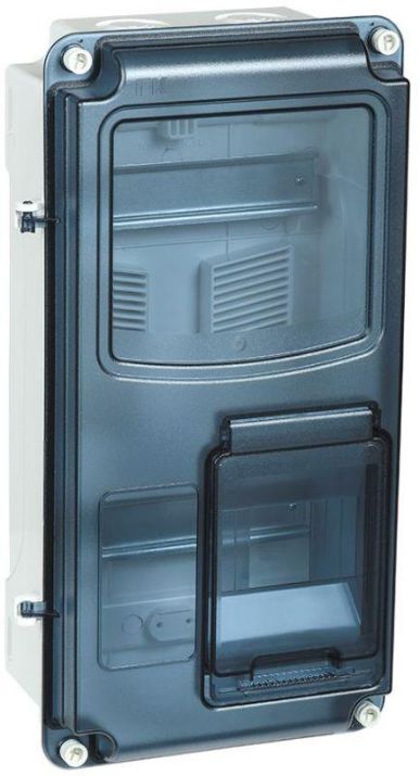 Изображение Корпус ЩУРн-П 1/8 Krepta 5 IP66 PC пластик. IEK MSP1-N-08-55