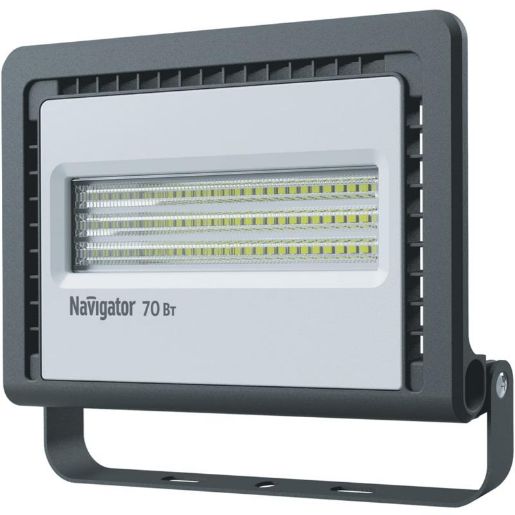 Изображение Прожектор светодиодный 14 147 NFL-01-70-4K-LED 70Вт 4000К IP65 5950лм черн. Navigator 14147