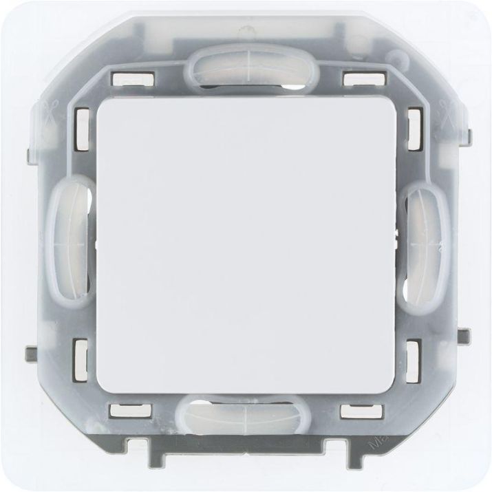 Изображение Механизм переключателя 1-кл. Inspiria 10А IP44 250В 10AX бел. Leg 673670