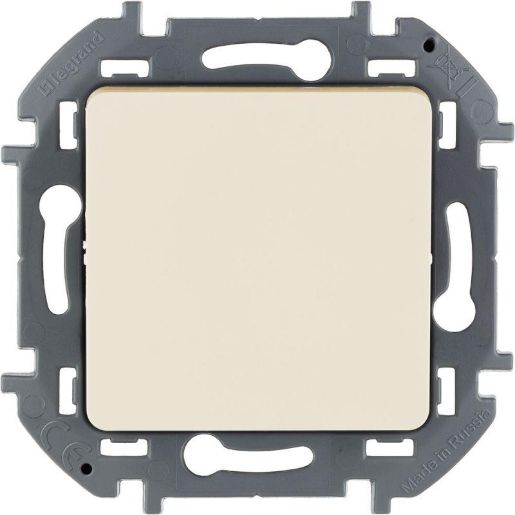 Изображение Механизм переключателя 1-кл. Inspiria 10А IP20 250В 10AX сл. кость Leg 673651