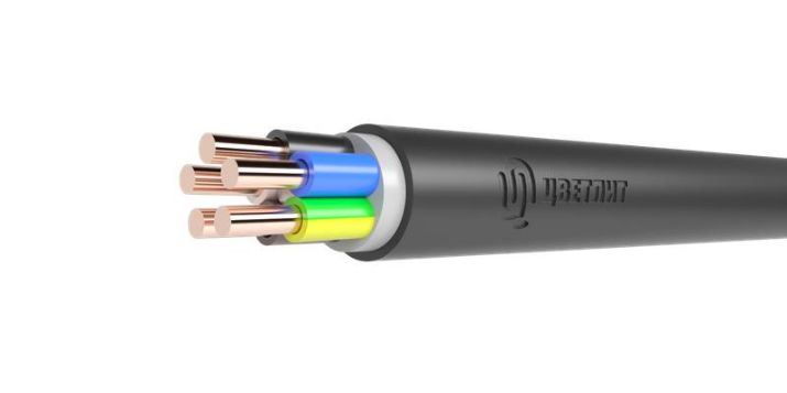 Изображение Кабель ППГнг(А)-HF 5х6 ОК (N PE) 0.66кВ (м) Цветлит 00-00140603