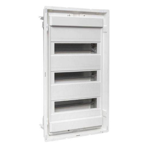 Изображение Основание силового щита Nova с DIN-рейками 36мод. IP40 PROxima EKF nv-pbase-36