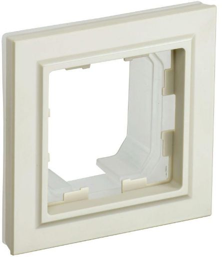 Изображение Рамка 1-м IP44 BRITE РУ-1-БрКр-44 беж. IEK BR-M12-44-K10