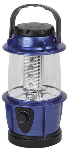 Изображение Фонарь кемпинговый KB-101 12LED элементы питания 3хAA (не в компл.) син. металлик Трофи Б0054482