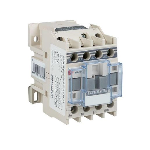 Изображение Контактор КМЭ 18А 220В 1NO EKF ctr-s-18-220