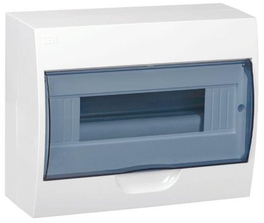 Изображение Корпус ЩРН-П-12 Krepta 3 IP41 навесной пластик. бел. IEK MKP12-N-12-40-10