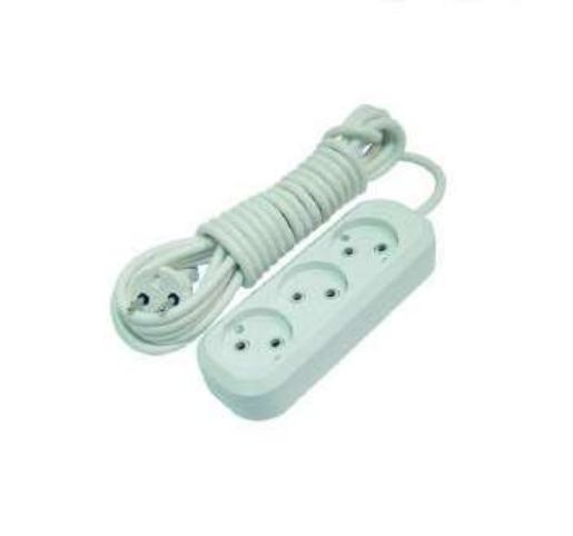 Изображение Удлинитель 3х5м без заземл. 10А IP20 Makel MGP124