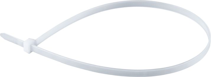 Изображение Хомут кабельный 71 060 NCT-076-500-100/WH 7.6х500 нейл. бел. (уп.100шт) Navigator 71060