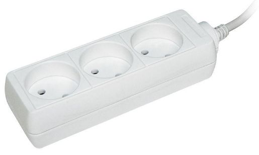 Изображение Удлинитель 3х3м без заземл. 10А IP20 У3 2P 250В 2х0.75 IEK WYP10-06-03-03-N