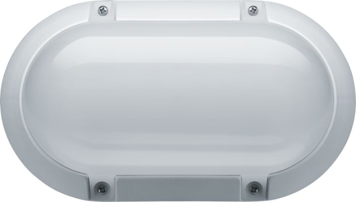 Изображение Светильник светодиодный 94 822 NBL-PO1-8-4K-WH-IP65-LED 8Вт 4000К IP65 700лм ЖКХ поликарбонат овал бел. (аналог НПП) Navigator 94822