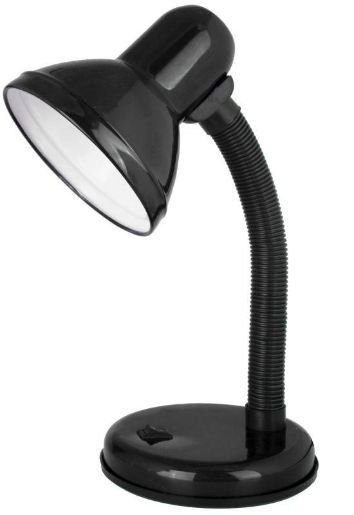 Изображение Светильник UF-301P С02 настол. 230В 60Вт черн. Ultraflash 12368