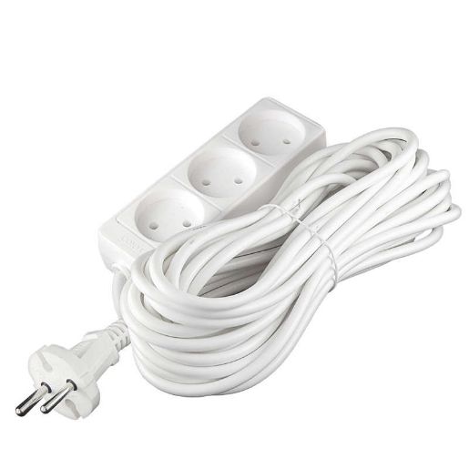 Изображение Удлинитель 3х10м без заземл. 10А IP20 2.2кВт ПВС Союз 481S-1310