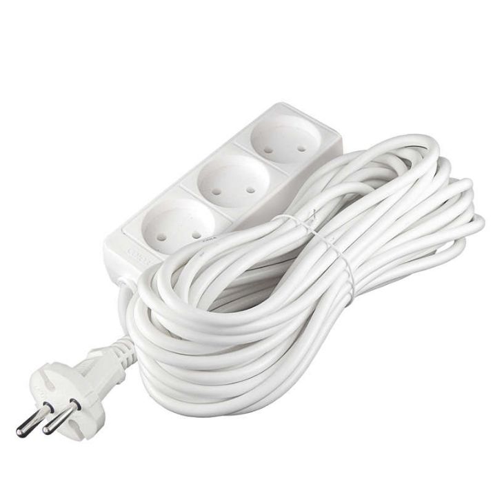 Изображение Удлинитель 3х10м без заземл. 10А IP20 2.2кВт ПВС Союз 481S-1310