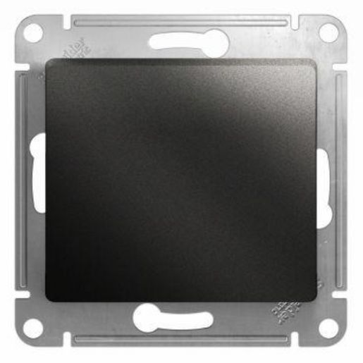 Изображение Переключатель проходной 1-кл. СП Glossa 10А IP20 (сх. 6а) 10AX механизм антрацит SE GSL000761