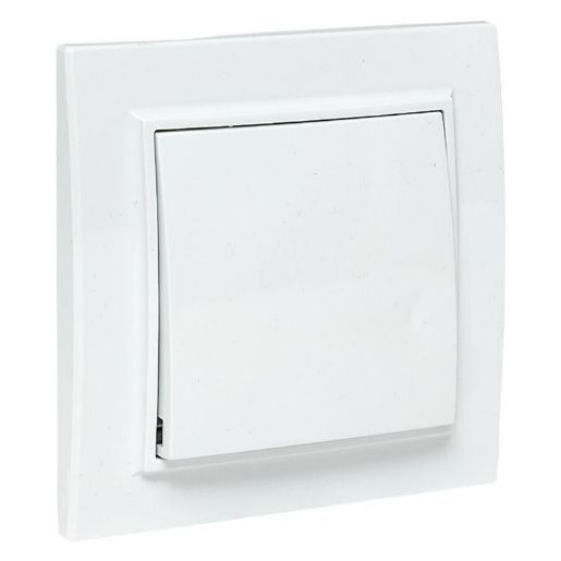 Изображение Выключатель 1-кл. СП Минск 10А IP20 бел. Basic EKF ERV10-021-10