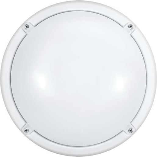 Изображение Светильник светодиодный 71 622 OBL-R1-7-4K-WH-IP65-LED-SNRV 7Вт 4000К IP65 520лм ЖКХ с оптико-акустич. датчиком круг бел. (аналог НПП) ОНЛАЙТ 71622
