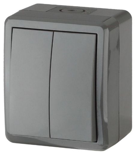 Изображение Выключатель 2-кл. ОП Эра Эксперт 10А IP54 11-1404-03 250В 10AX сер. Эра Б0020676