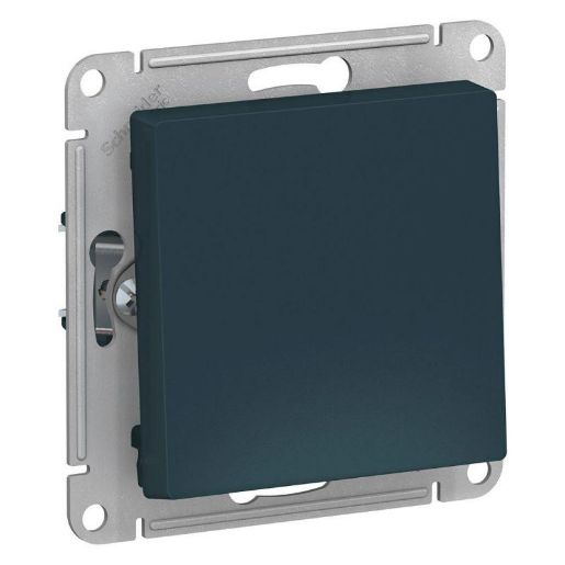 Изображение Выключатель 1-кл. СП AtlasDesign 10А IP20 (сх. 1) 10AX механизм изумруд SE ATN000811