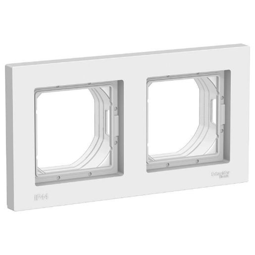 Изображение Рамка 2-м AtlasDesign Aqua IP44 бел. SE ATN440102