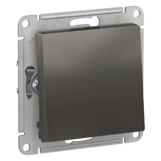 Изображение Переключатель проходной 1-кл. СП AtlasDesign 10А IP20 (сх. 6) 10AX механизм сталь SE ATN000961