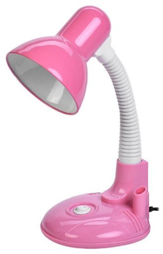 Изображение Светильник настольный 1005 с кармашком Е27 роз. IEK LNNL5-1005-2-VV-40-K14