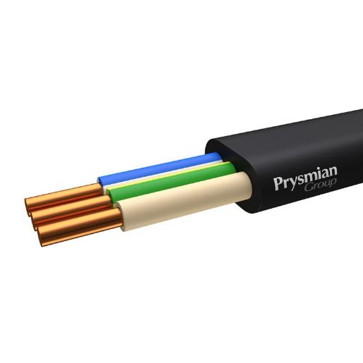 Изображение Кабель ВВГ-Пнг(А)-LS 3х2.5 ОК (N PE) (бухта) 0.66кВ (м) РЭК-PRYSMIAN 1603050101