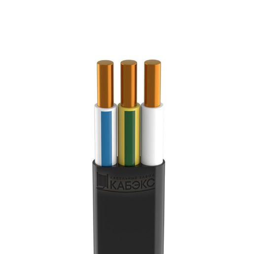 Изображение Кабель ВВГ-Пнг(А)-LS 3х10 ок (N PE) 0.66кВ (м) Кабэкс ТХМ00070633