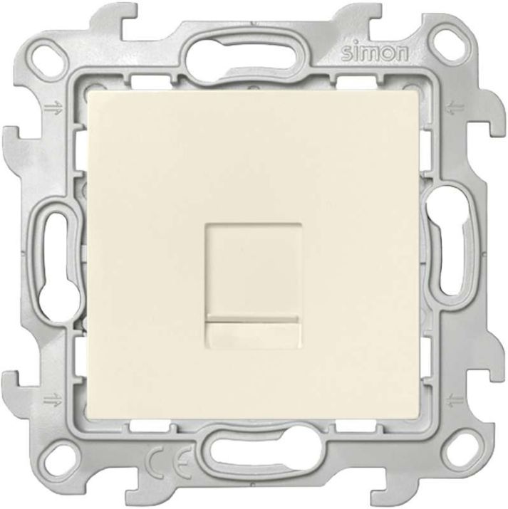 Изображение Розетка телефонная СП Simon24 RJ11 IP20 механизм сл. кость Simon 2410480-031