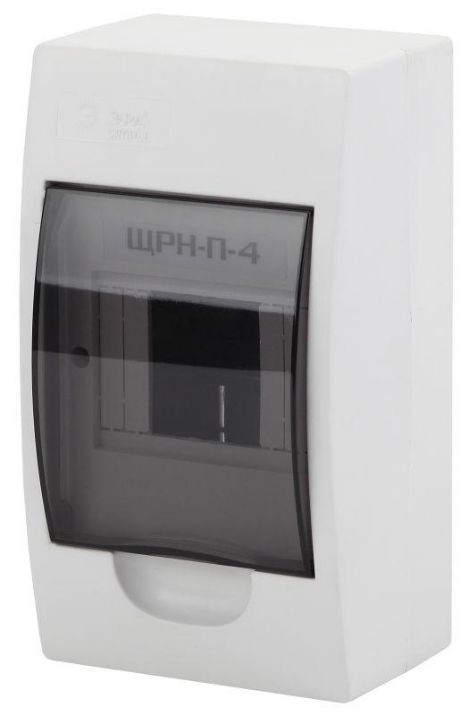 Изображение Бокс ЩРН-П-4 мод. навесной пластик IP41 SIMPLE NO-box_simple-plastic_4_surface ЭРА Б0041521