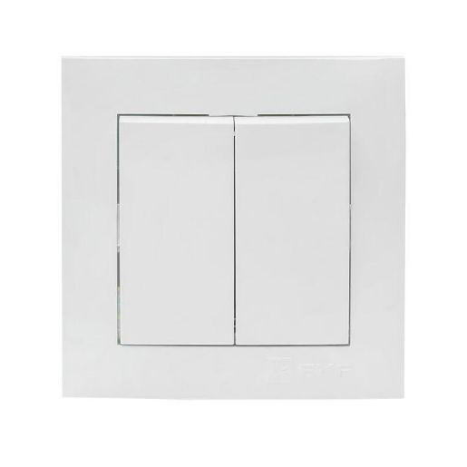 Изображение Выключатель 2-кл. СП Валенсия 10А IP20 бел. PROxima EKF EWV10-023-10