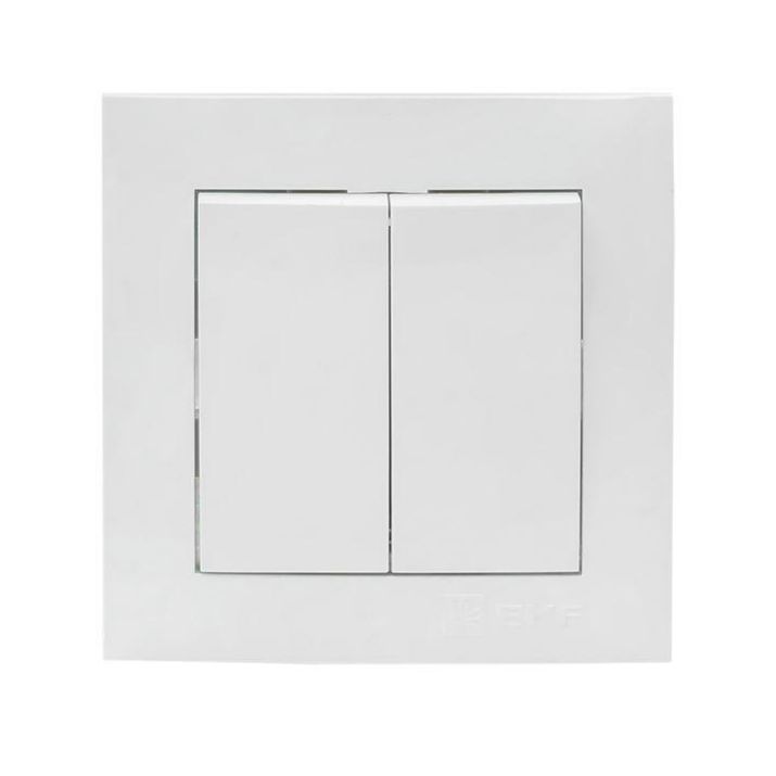 Изображение Выключатель 2-кл. СП Валенсия 10А IP20 бел. PROxima EKF EWV10-023-10