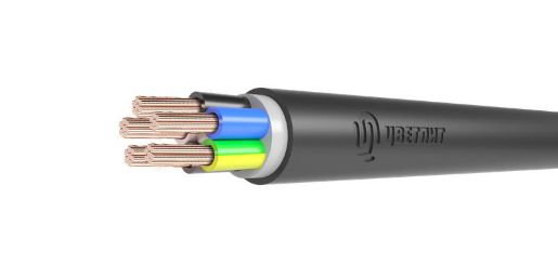 Изображение Кабель ППГнг(А)-HF 5х50 МК (N PE) 0.66кВ (м) Цветлит 00-00140608