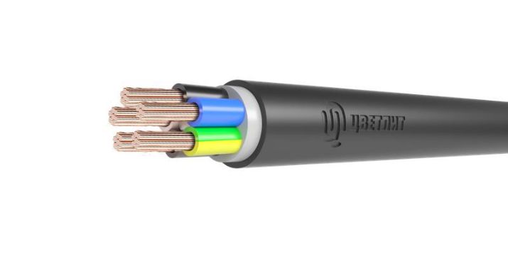 Изображение Кабель ППГнг(А)-HF 5х50 МК (N PE) 0.66кВ (м) Цветлит 00-00140608
