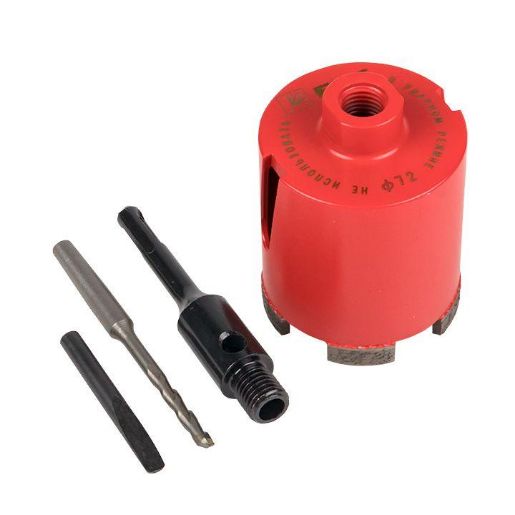 Изображение Коронка алмазная DCH-72 Laser M16 SDS-Plus Expert EKF dch-72-m16