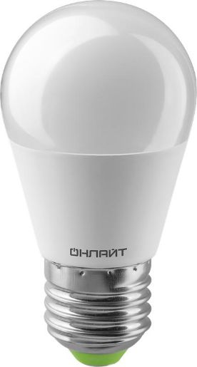 Изображение Лампа светодиодная 90 114 OLL-G45-10-230-6.5K-E27-PROMO ОНЛАЙТ 90114