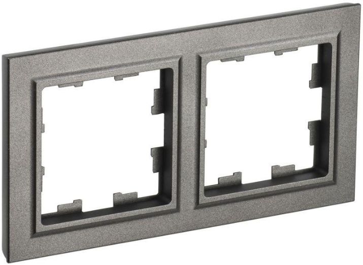 Изображение Рамка 2-м BRITE РУ-2-БрШ шампань IEK BR-M22-K37