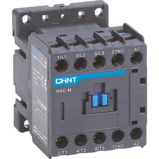 Изображение Контактор NXC-09M01 9А 220В/АС3 1НЗ 50Гц (R) CHINT 836588