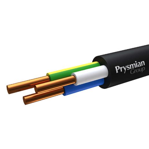 Изображение Кабель ВВГнг(А)-LS 3х2.5 (бухта) 0.66кВ (м) РЭК-PRYSMIAN 1503050101