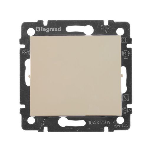 Изображение Механизм переключателя проходного 1-кл. СП Valena 10А IP31 250В сл. кость Leg 774306