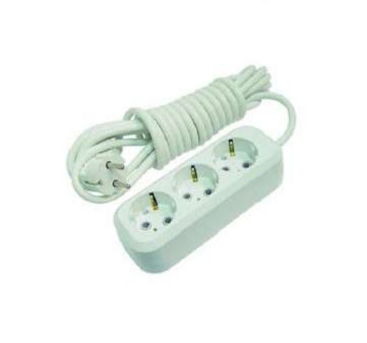 Изображение Удлинитель 3х5м с заземл. 16А IP20 Makel MGP134