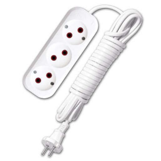 Изображение Удлинитель 3х5м без заземл. 6А IP20 У6-639 ШВВП 2х0.75 UNIVersal 9631934