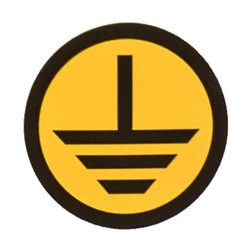 Изображение Знак "Земля" круглый d20мм EKF an-1-04